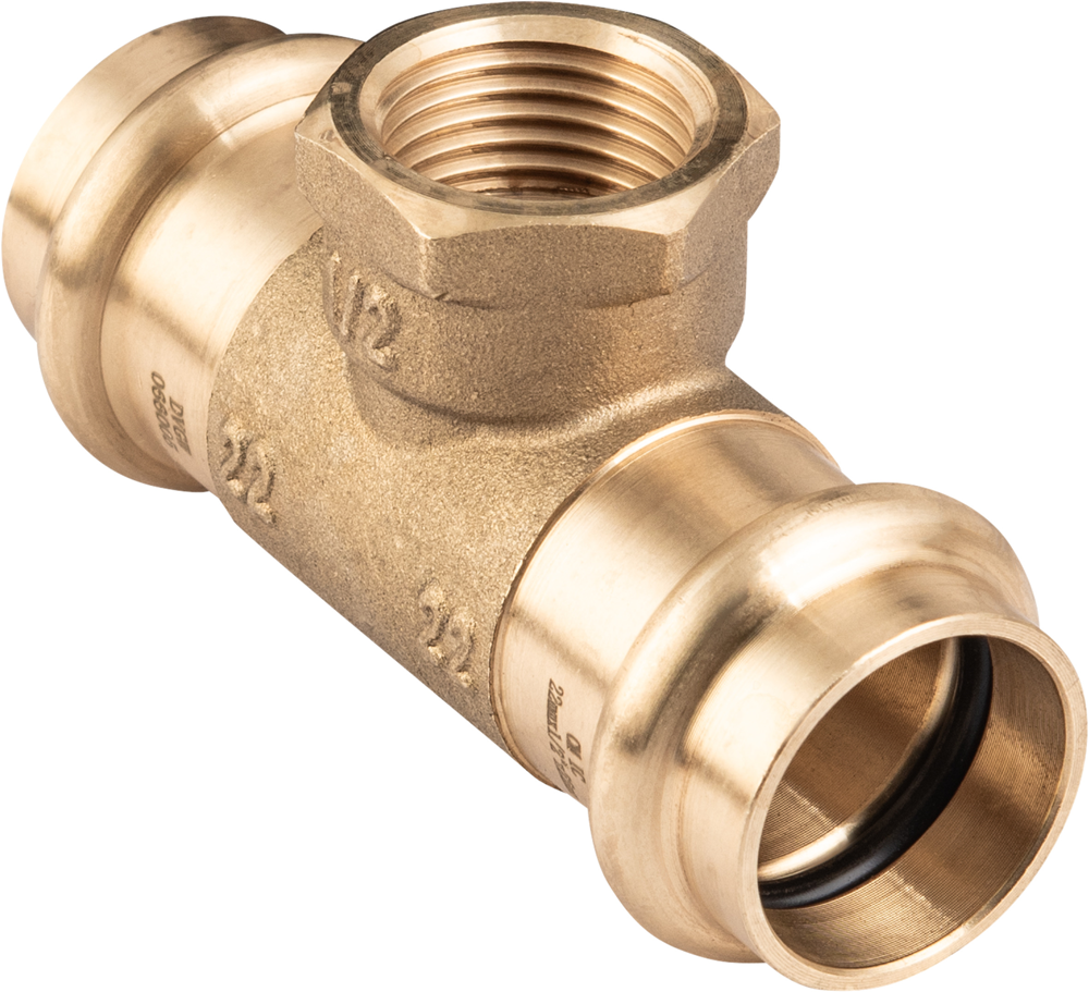 Cornat Perskoppeling T-Stuk 22Mm-1 2-22Mm T65312212B