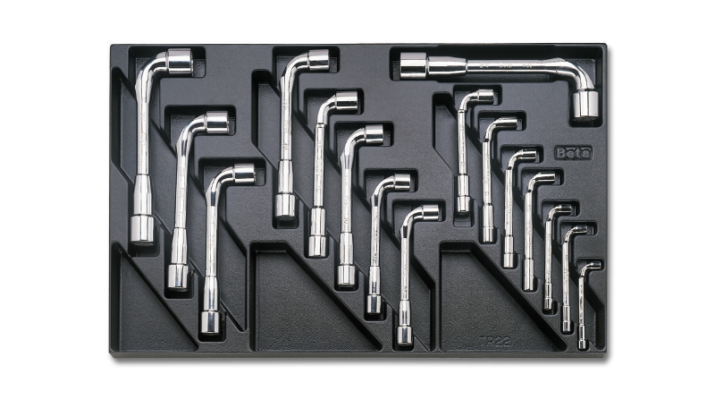 Beta Harde voorgevormde inzetbakken met assortiment gereedschap T75 - 024240075