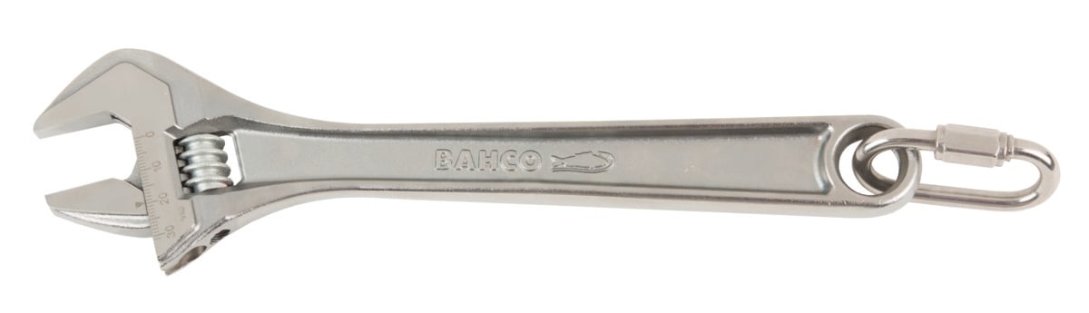 Bahco Moersleutel | verstelbaar | met centrale moer | gefosfateerd | geschikt voor het werken op hoogte | 10" | 255 mm | 31 mm TAH8072