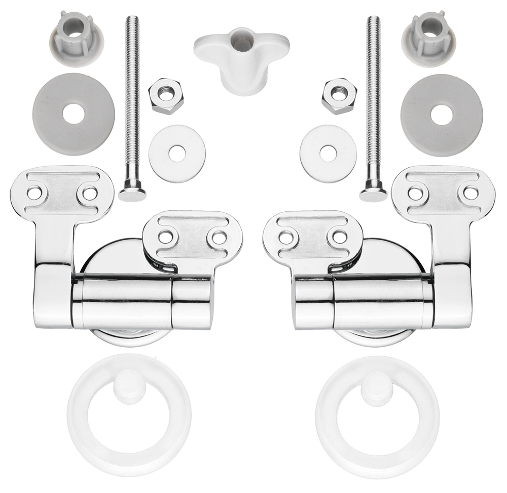Cornat Wc-Bril Bevestigingset Art Acryl Ch TEC364980