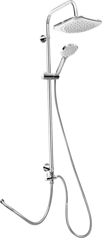 Cornat Doucheset Square Neo Hoekig Ch TECBW3414