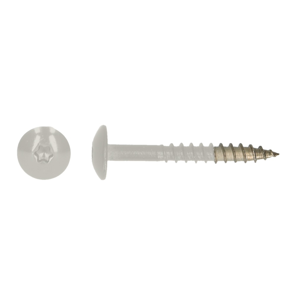 pgb-Europe PGB-FASTENERS | HPL schroef Tx20 4,8x38 R9002 A4 TRESP0A00038090023