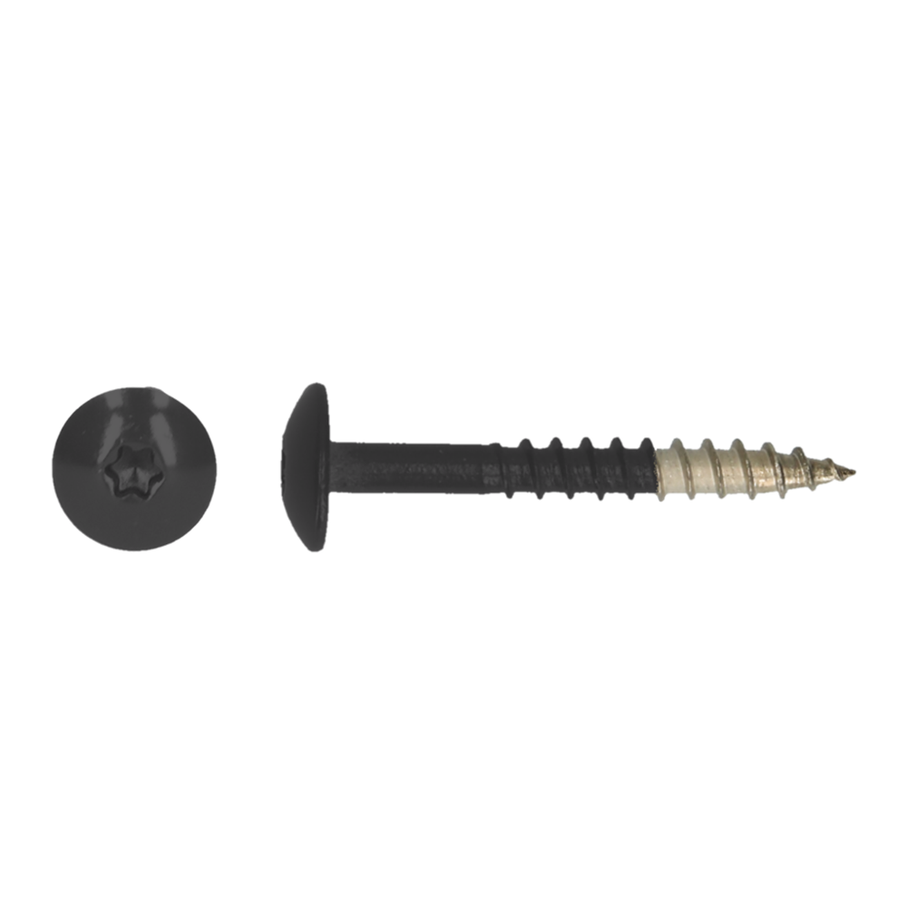 pgb-Europe PGB-FASTENERS | HPL schroef Tx20 4,8x38 R9017 A4 TRESP0A00038090173
