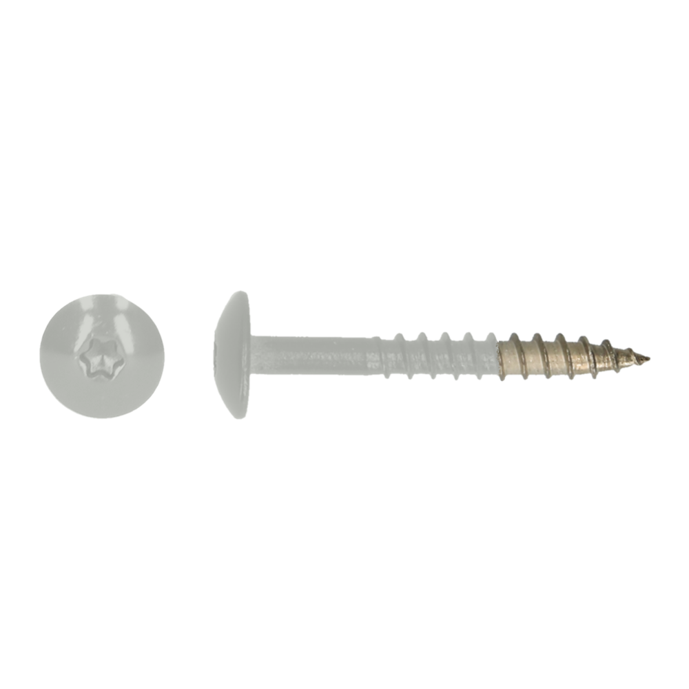 pgb-Europe PGB-FASTENERS | HPL schroef Tx20 4,8x38 R9018 A4 TRESP0A00038090183