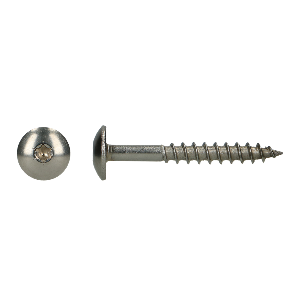 pgb-Europe PGB-FASTENERS | HPL schroef platbolkop Tx20 4,8x38 A4 TRESP0A00004800383