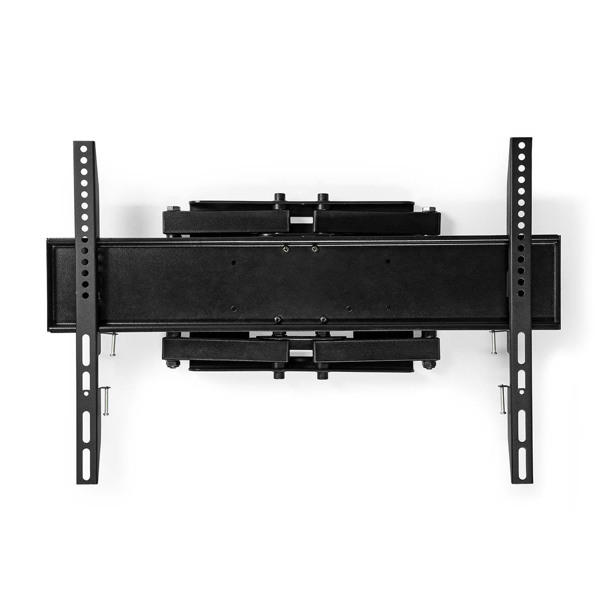 Nedis Draai- en Kantelbare TV-Muurbeugel | 37-80 " | Maximaal schermgewicht: 35 kg | Kantelbaar | 6 Draaipunt(en) | Staal | Zwart - TVWM3551BK