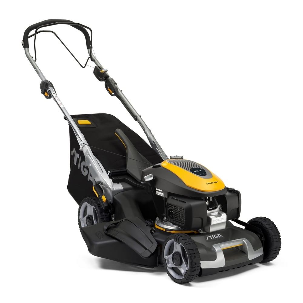 Stiga TWINCLIP 955 V Benzine Grasmaaier | Honda GCVx 170 | 167 cc | 53 cm | variator | gegalvaniseerd staal | 4-in-1 | ergo | 7 pos hoogteinstelling
