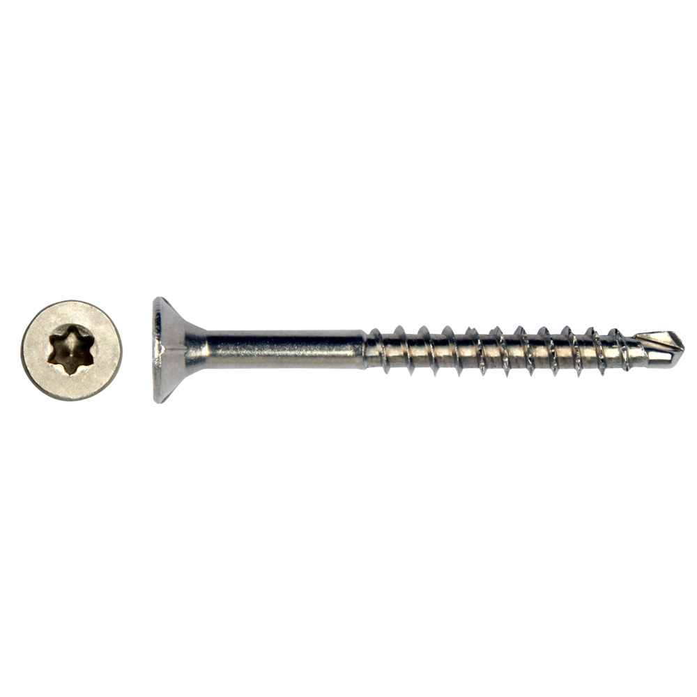 pgb-Europe PGB-FASTENERS | Zelfborende spaanplaatschroef VZK Ø 4,5x40 A2 PGTZBWA00004500403