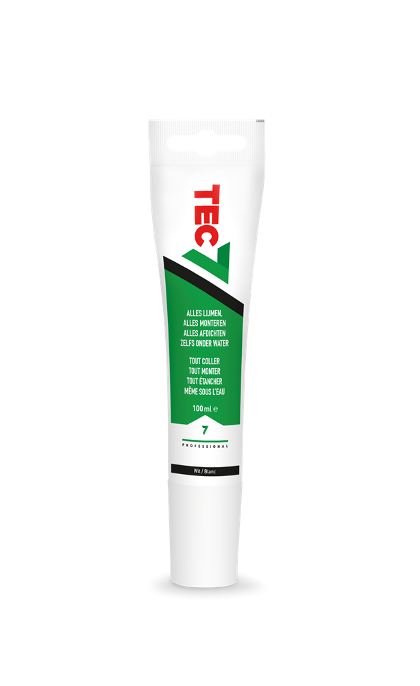 Tec7 Tec7 tube Universele kit 100ml wit - 535205000 535205000