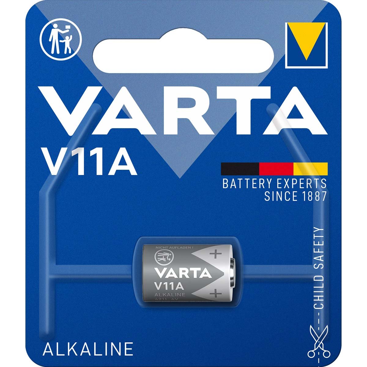 Varta Alkaline Batterij 11A 1-Blister - VARTA-4211