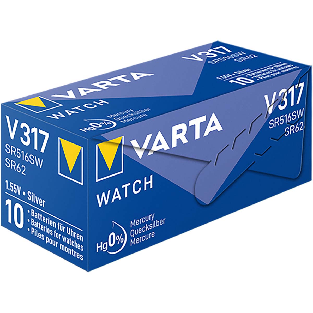Varta Zilveroxide Batterij SR62 1.55 V 8 mAh 1-Pack - VARTA-V317