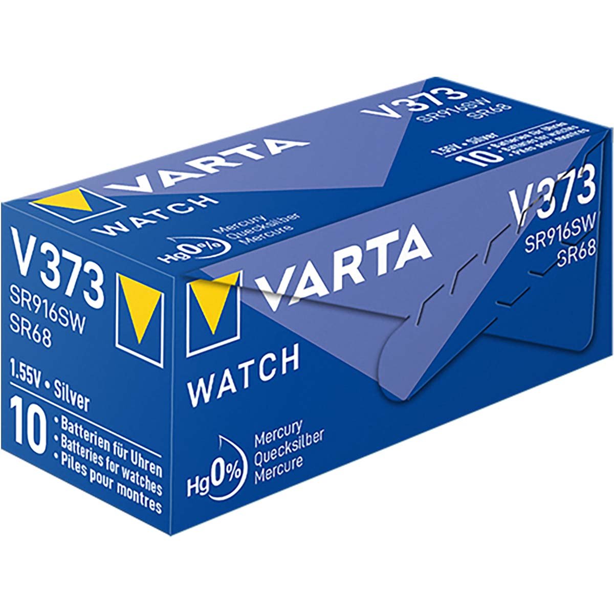 Varta Zilveroxide Batterij SR68 1.55 V 23 mAh 1-Pack - VARTA-V373
