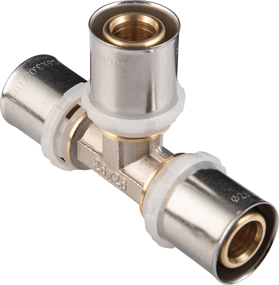Cornat Perskoppeling T-Stuk 26X26X26 Ms-A2 VRP500426N