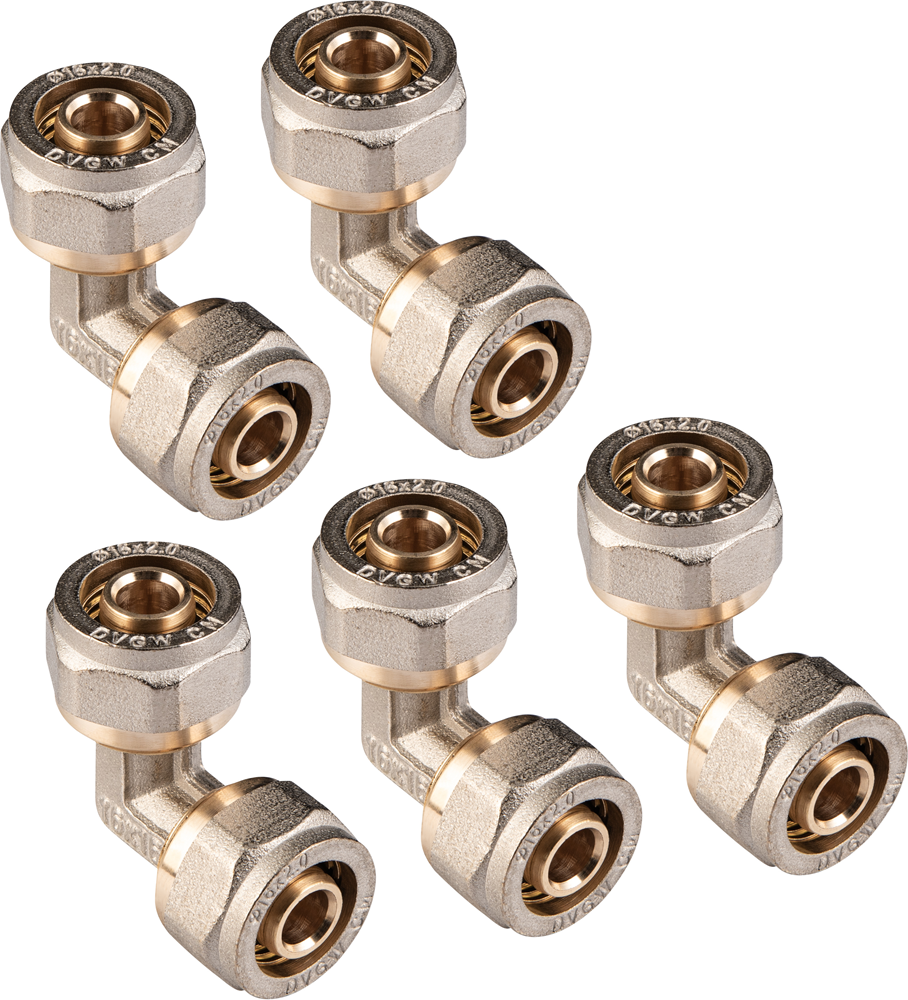 Cornat Vrs Knie 16X16Mm 5St Ms-Ni VRS670317N