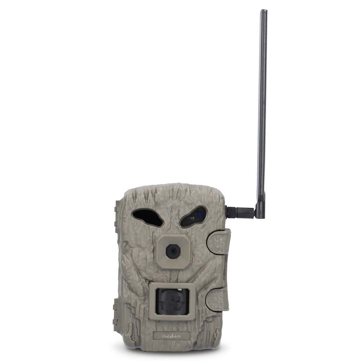 Nedis Wildcamera | 1080p@30fps | 30.0 MPixel | 2 MPixel CMOS | IP66 | Zwart No-Glow IR | Nachtzicht | Bewegingssensor | LCD-Scherm | Groen - WCAM460GN