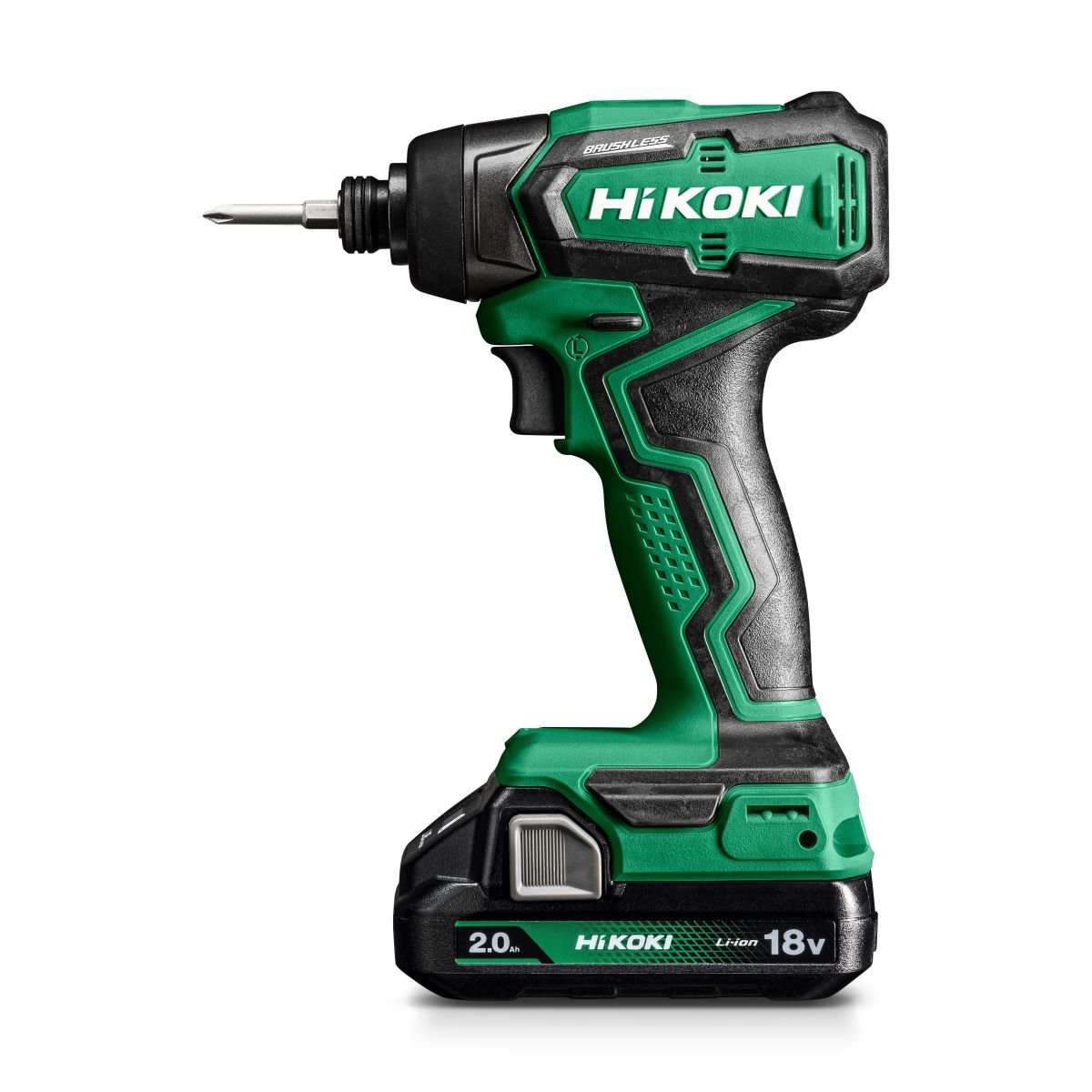 Hikoki WH18DD WRZ Accu slagschroevendraaier | 18V | 140 Nm | 1 4" | 2 BSL1820M accu&apos;s en lader | In HSC II koffer. WH18DDWRZ