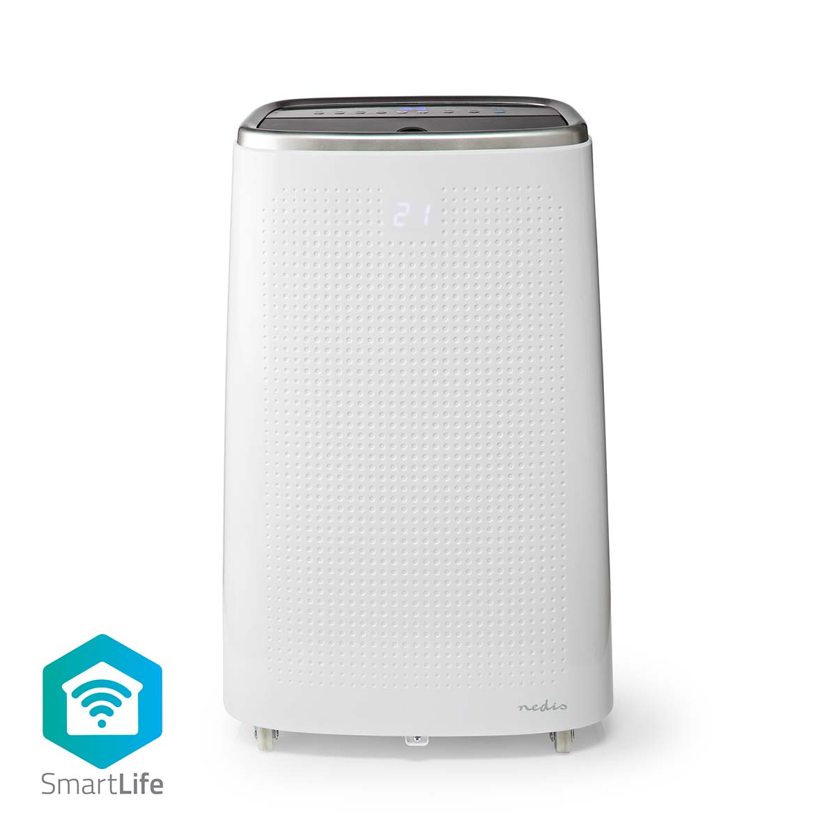 Nedis SmartLife 3-in-1 airconditioner | Wi-Fi | 14.000 BTU | Tot 120 m³ | 3 snelheden | Wit - WIFIACMB1WT14