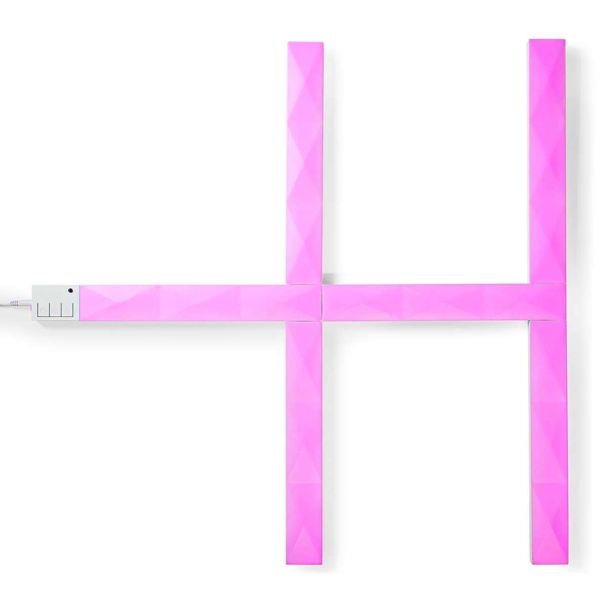 Nedis SmartLife Decoratieve LED | Wand Bar | Wi-Fi | RGBIC / Warm Wit | Android / IOS - WIFILW06RGB