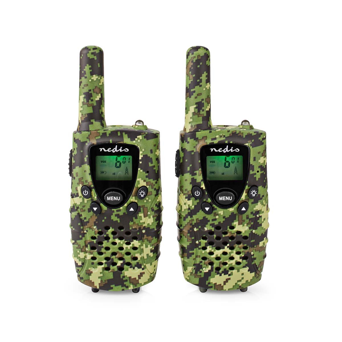 Nedis Walkie Talkie Set Wltk0810bk Groen