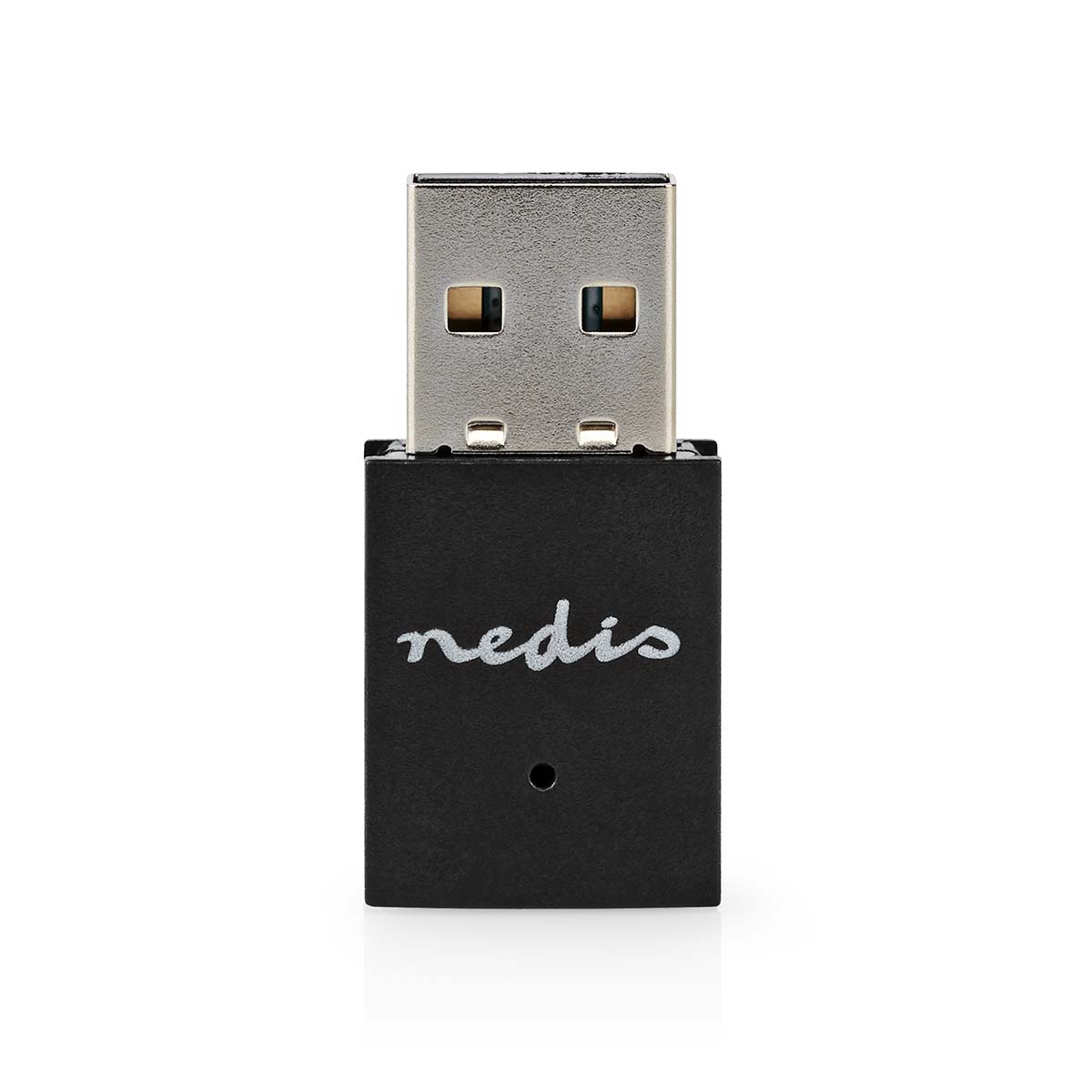 Nedis Netwerk-Dongel | Wi-Fi | N300 | 2.4 GHz | USB2.0 | Wi-Fi-snelheid totaal: 300 Mbps | Windows 10 / Windows 11 / Windows 8 - WSNWM310BK