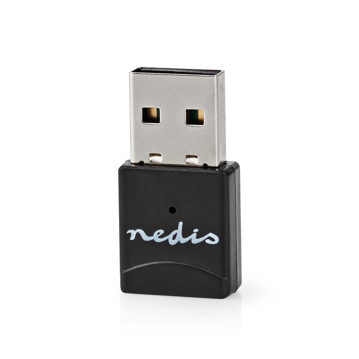Nedis Netwerk-Dongel | Wi-Fi | AC600 | 2.4 5 GHz (Dual Band) | USB2.0 | Wi-Fi-snelheid totaal: 600 Mbps | Windows 10 Windows 11 Windows 8