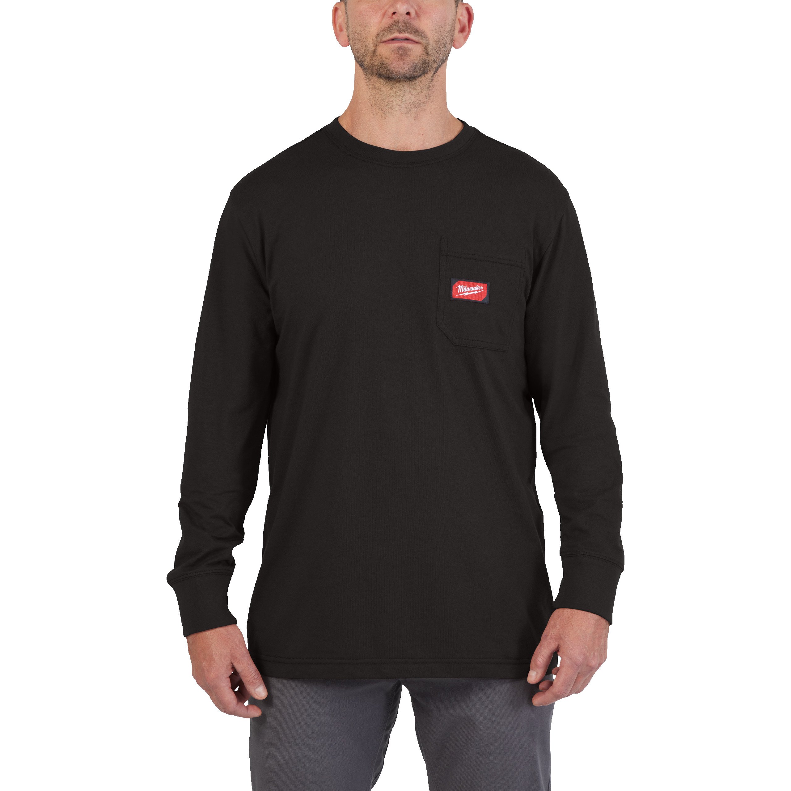 Milwaukee WT LS BL M T-shirt Work long sleeve black M - 4932493034