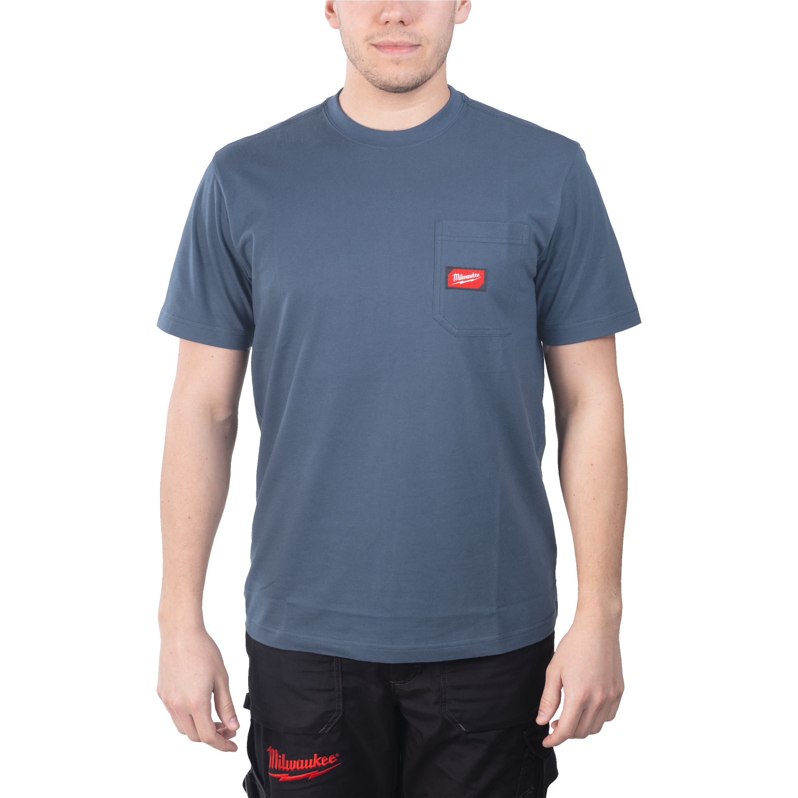 Milwaukee WT SS BLU S T-shirt Work short sleeve blue S - 4932493013