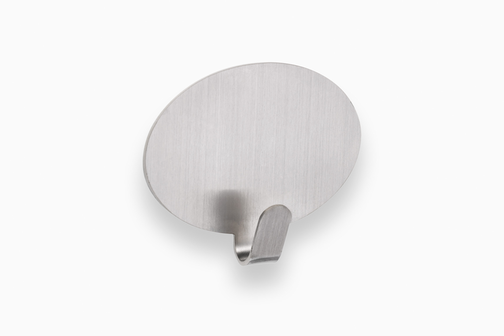 Metafranc Haak Rvs Ovaal 2 St W - WU0213641