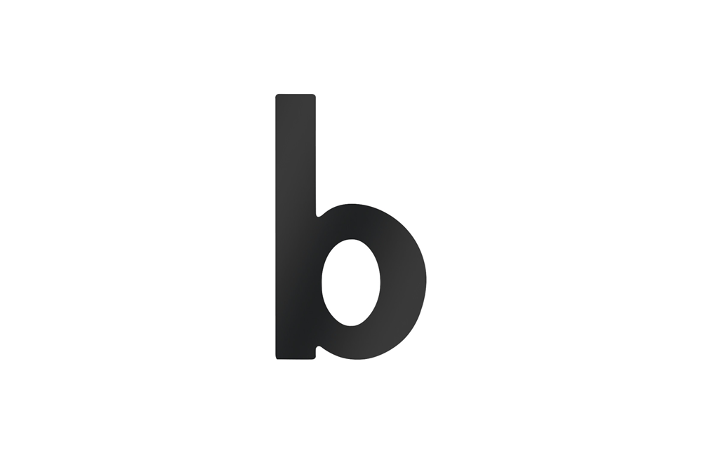 Metafranc Huisnummer B 100Mm Zwart WU0424717