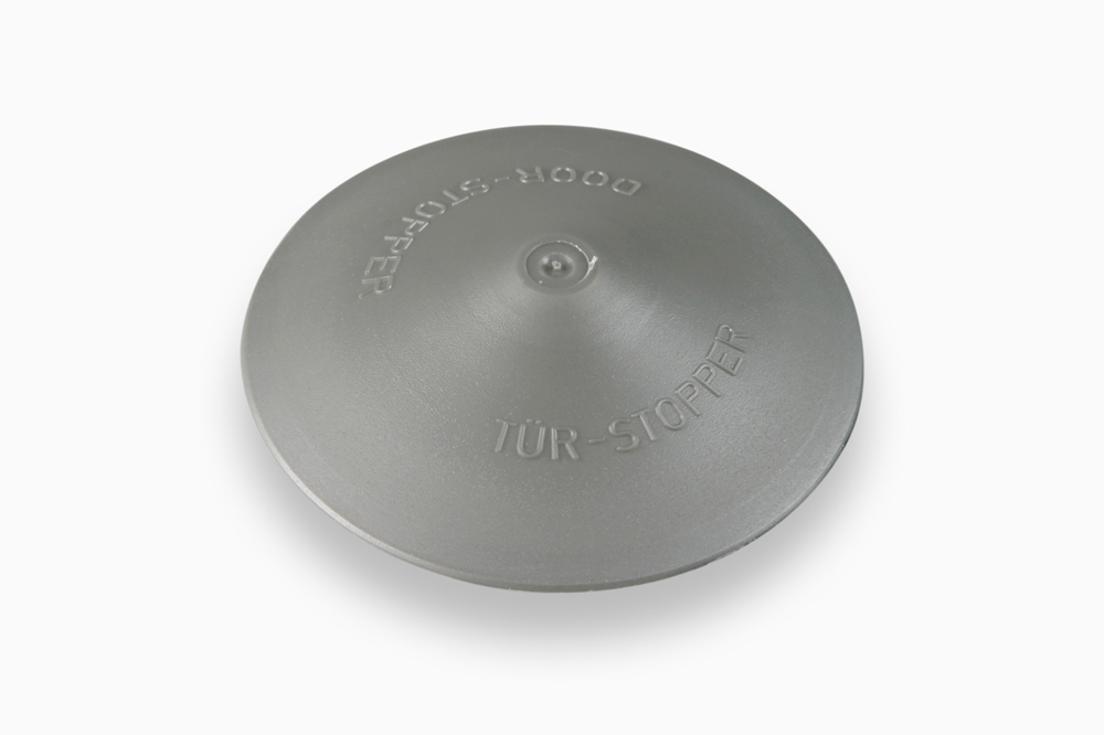 Metafranc Deurstop Anti-Slip Zilver W - WU0431016
