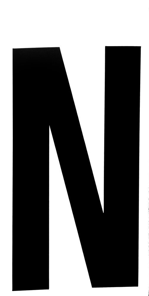 Metafranc Plakletter 100Mm Zwart N WU0510260