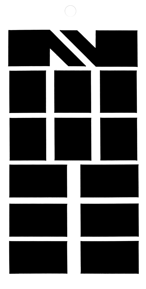 Metafranc Plaksymbool 100Mm Zwart .&apos; WU0510580