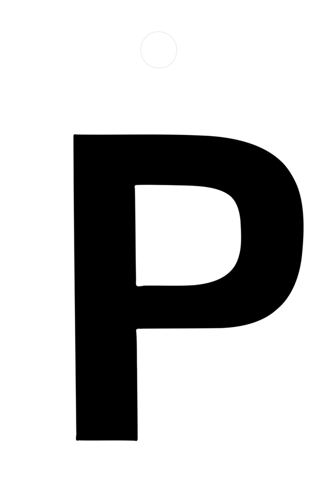 Metafranc Plakletter 35Mm Zwart P WU0511300