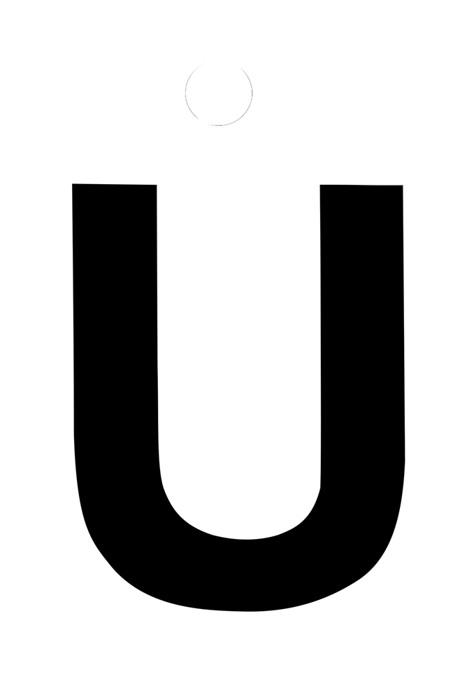 Metafranc Plakletter 35Mm Zwart U - WU0511400