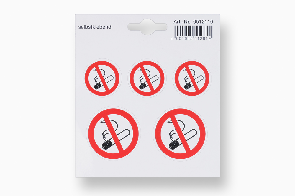Metafranc Sticker 110X110 Rookverbod WU0512110