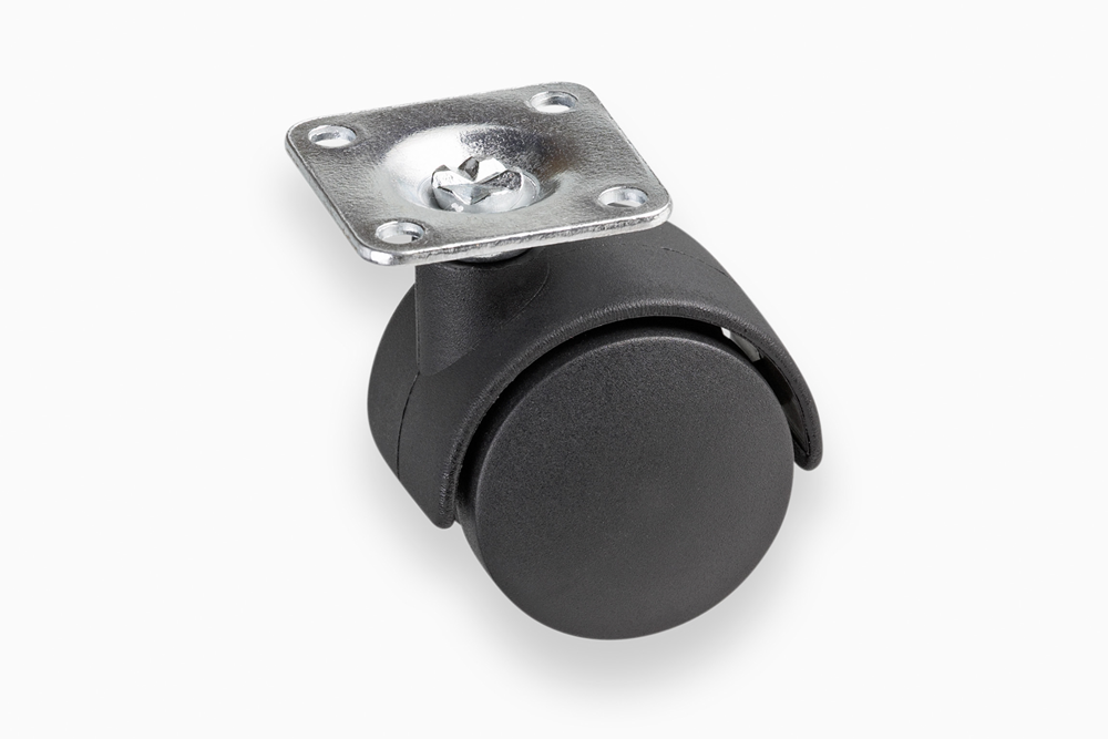 Metafranc Dubbel Wiel 50Mm Met Plaat W WU0800110