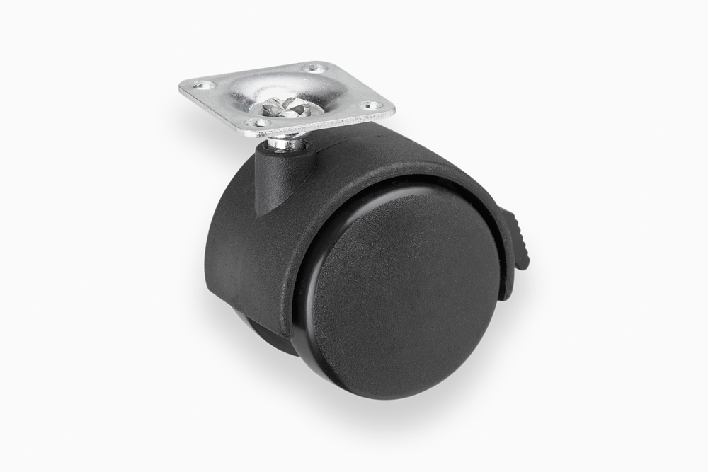 Metafranc Dubbel Wiel 50Mm Plaat Vastz. W WU0800220