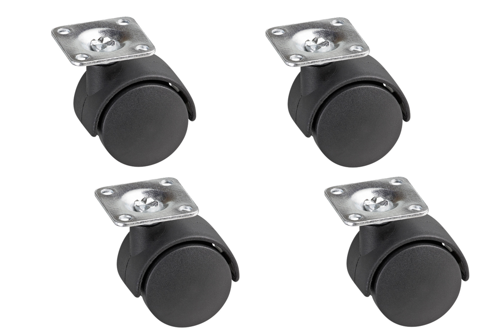 Metafranc Zwenkwiel Set 40Mm Hard 4St *Nl* W WU0804100