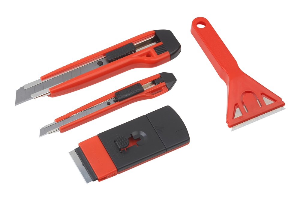 Werkzeyt Messen Met Verfschraper 4-Dlg - WU4250030