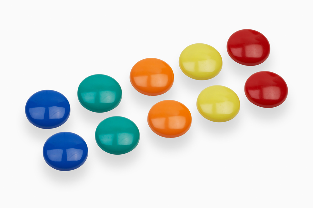 Meister Magneetjes In 5 Kleuren 10 St. - WU6825620
