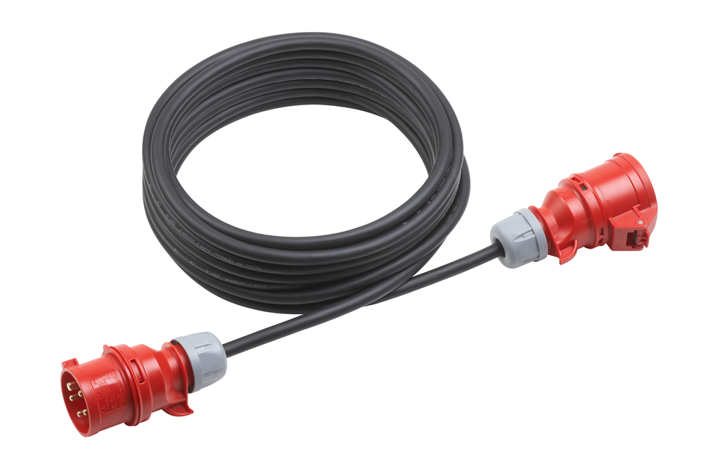 Meister Verlengsnoer Cee Ip44 10M Zw W WU7424150