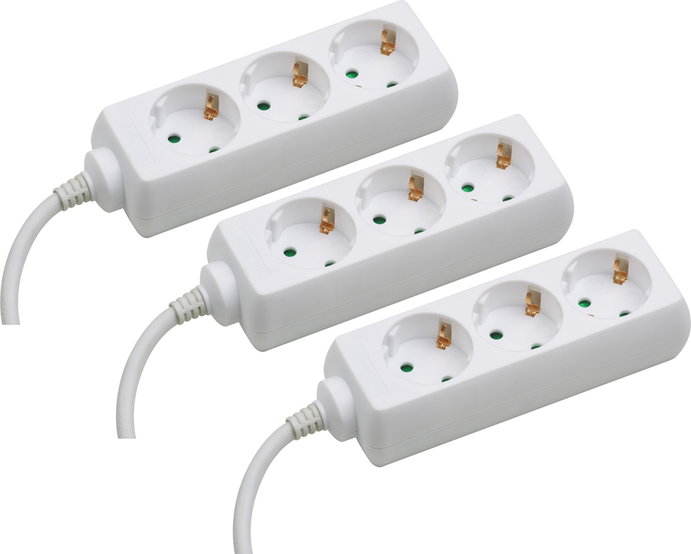 Meister Stekkerdoos 3V 140Cm Wi 3 Stuks W WU7430380