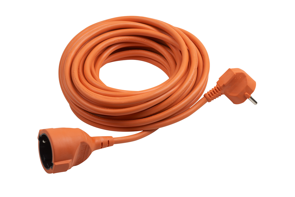 Meister Verlengsnoer Oranje 25M W WU7433250