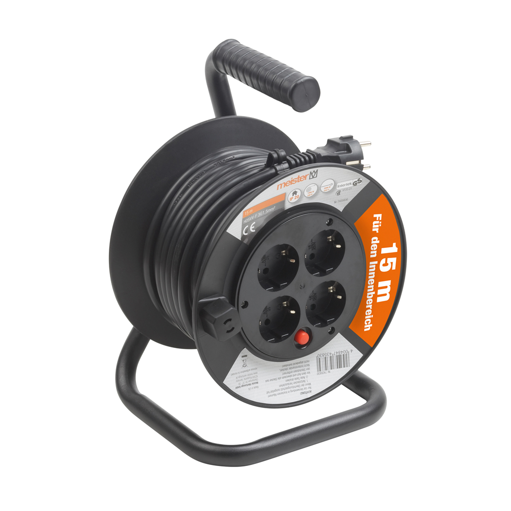 Meister Kabelhaspel Mini 15M H05Vv WU7435830
