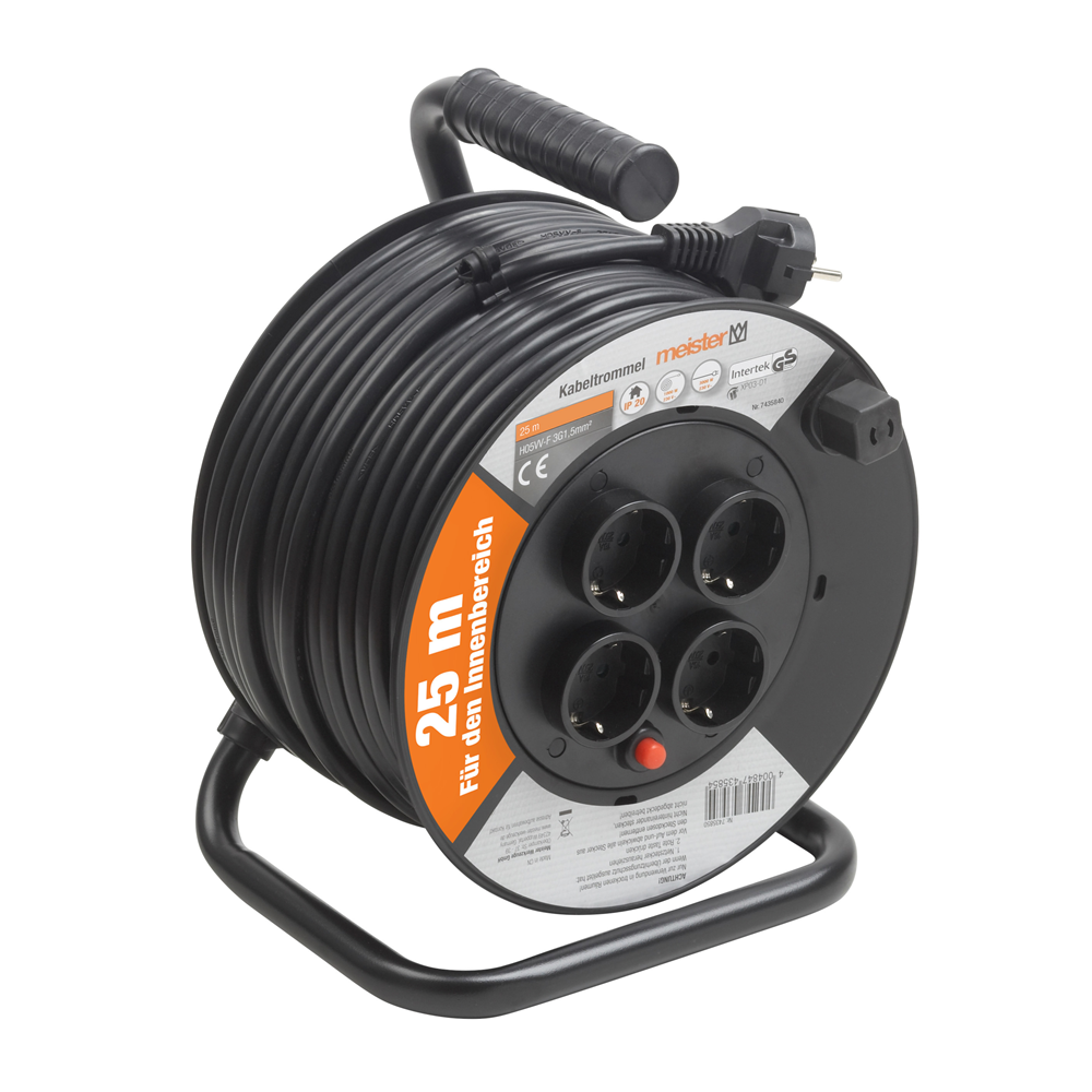 Meister Kabelhaspel Mini 25M H05Vv_ W WU7435840
