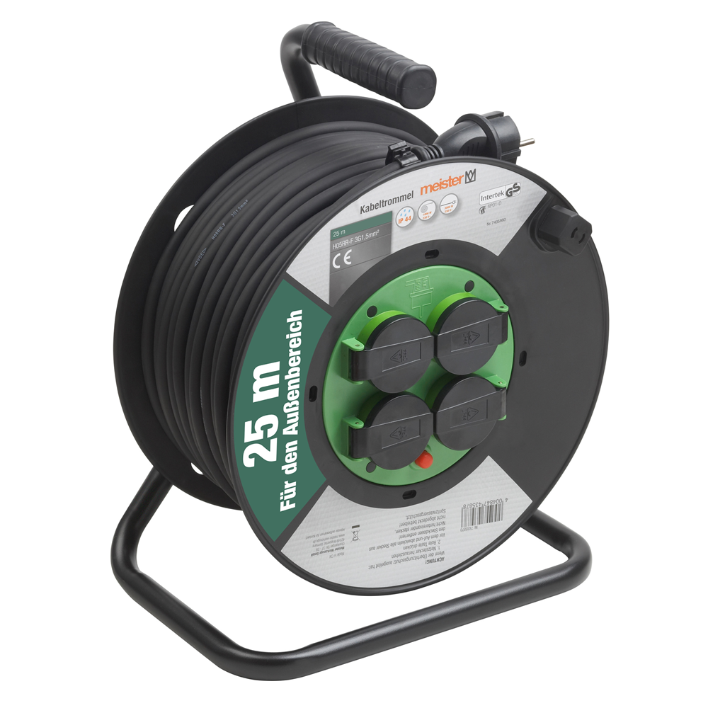 Meister Kabelhaspel H05Rr Ip44 25M WU7435860