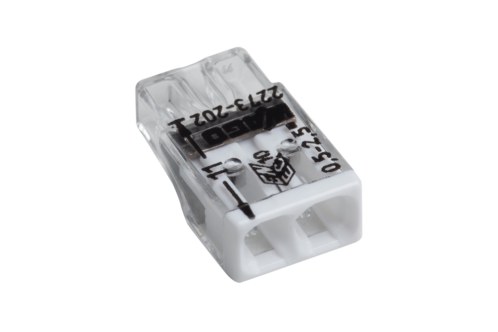 Meister Wago Verb. Doos 2V 25St 2273-202 W - WU7456240