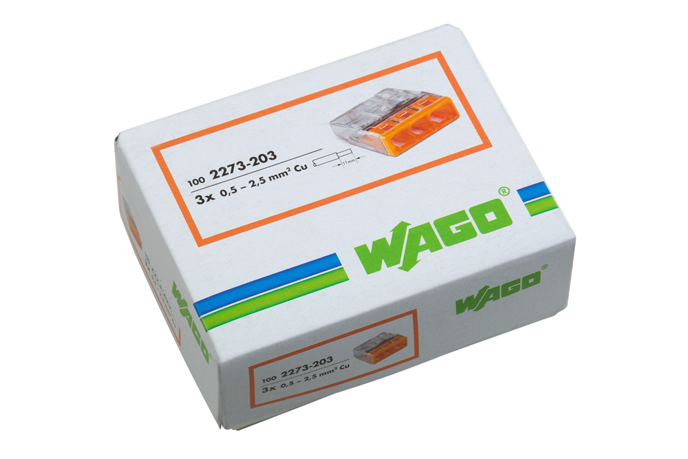 Meister Wago Verb. Doos 3V 100St 2273-203 W - WU7456350