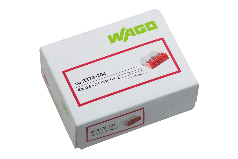 Meister Wago Verb. Doos 4V 100St 2273-204 W - WU7456450