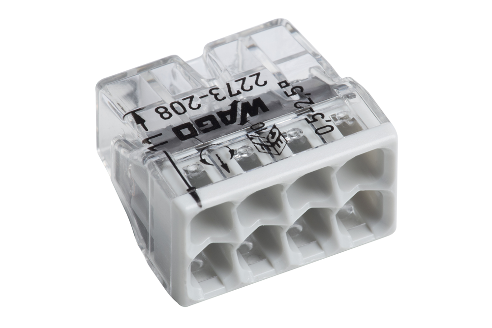 Meister Wago Verb. Doos 8V 5St 2273-208 W - WU7456830